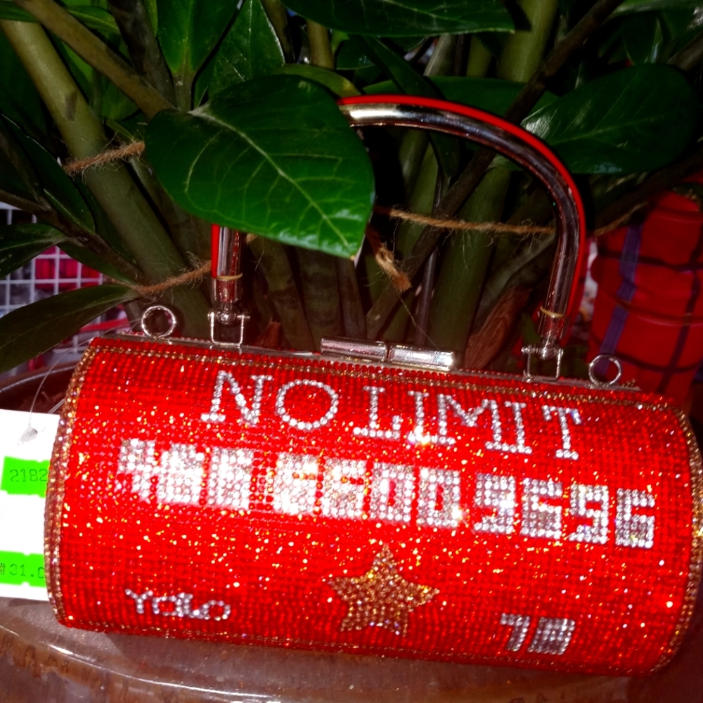 No Limit fancy Handbag, Red, One Size(Latest handbag)